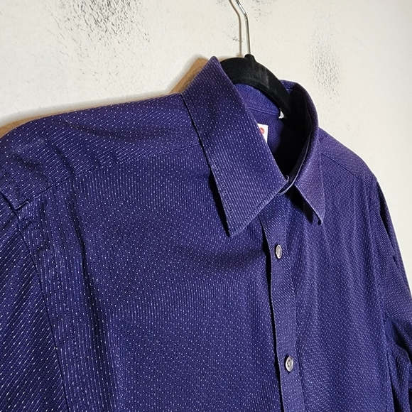 Ted Baker Endurance blue long sleeve button down shirt. 15.5. - Picture 12 of 14